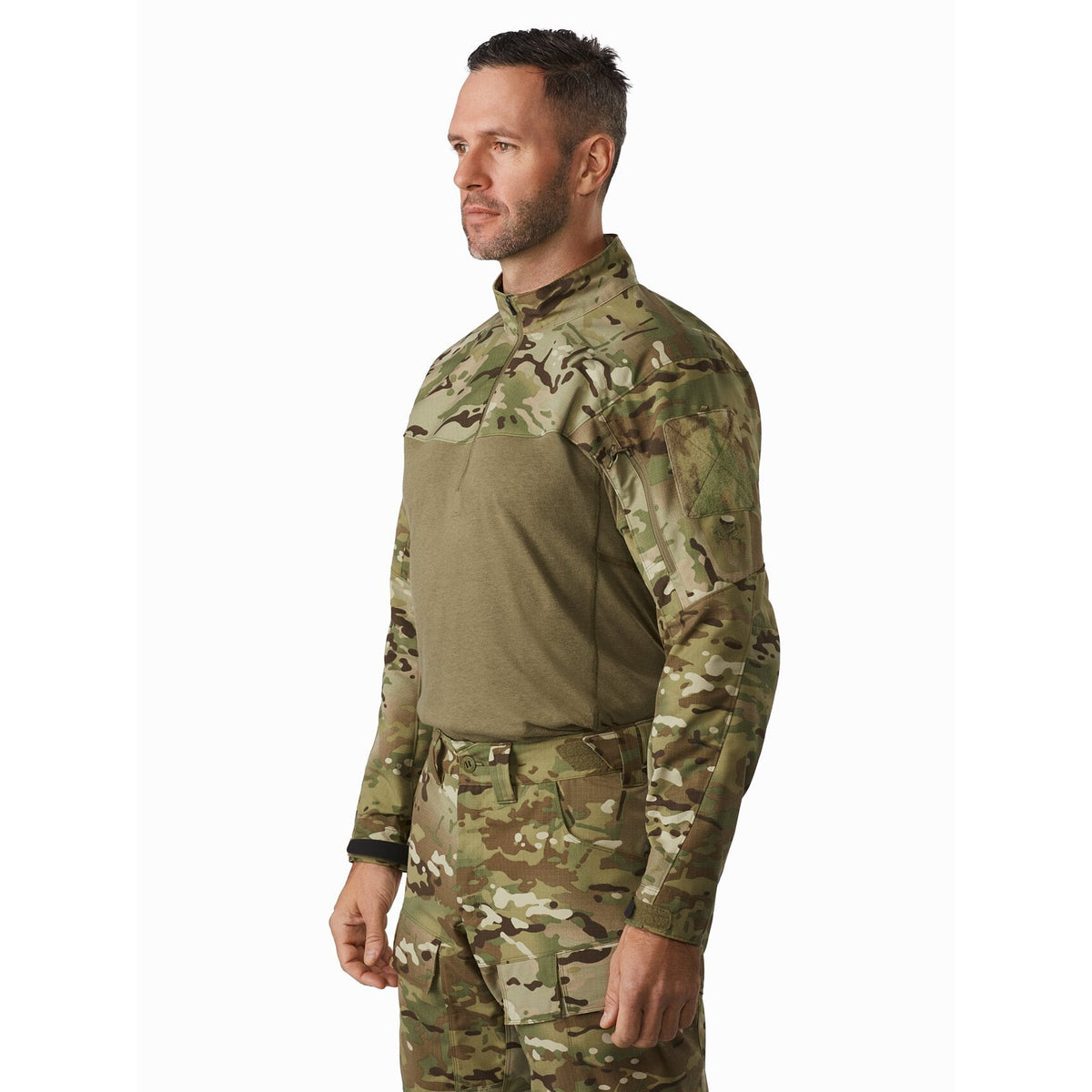 Assault Shirt AR MultiCam Gen 2 Multicam Side View