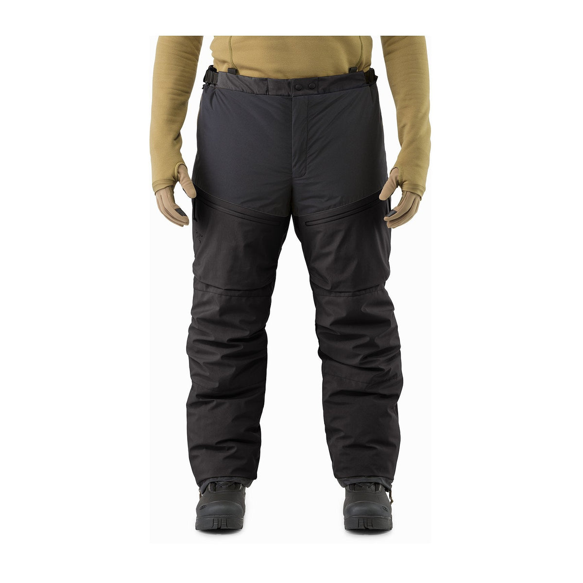Cold WX Pant SV Black Front View