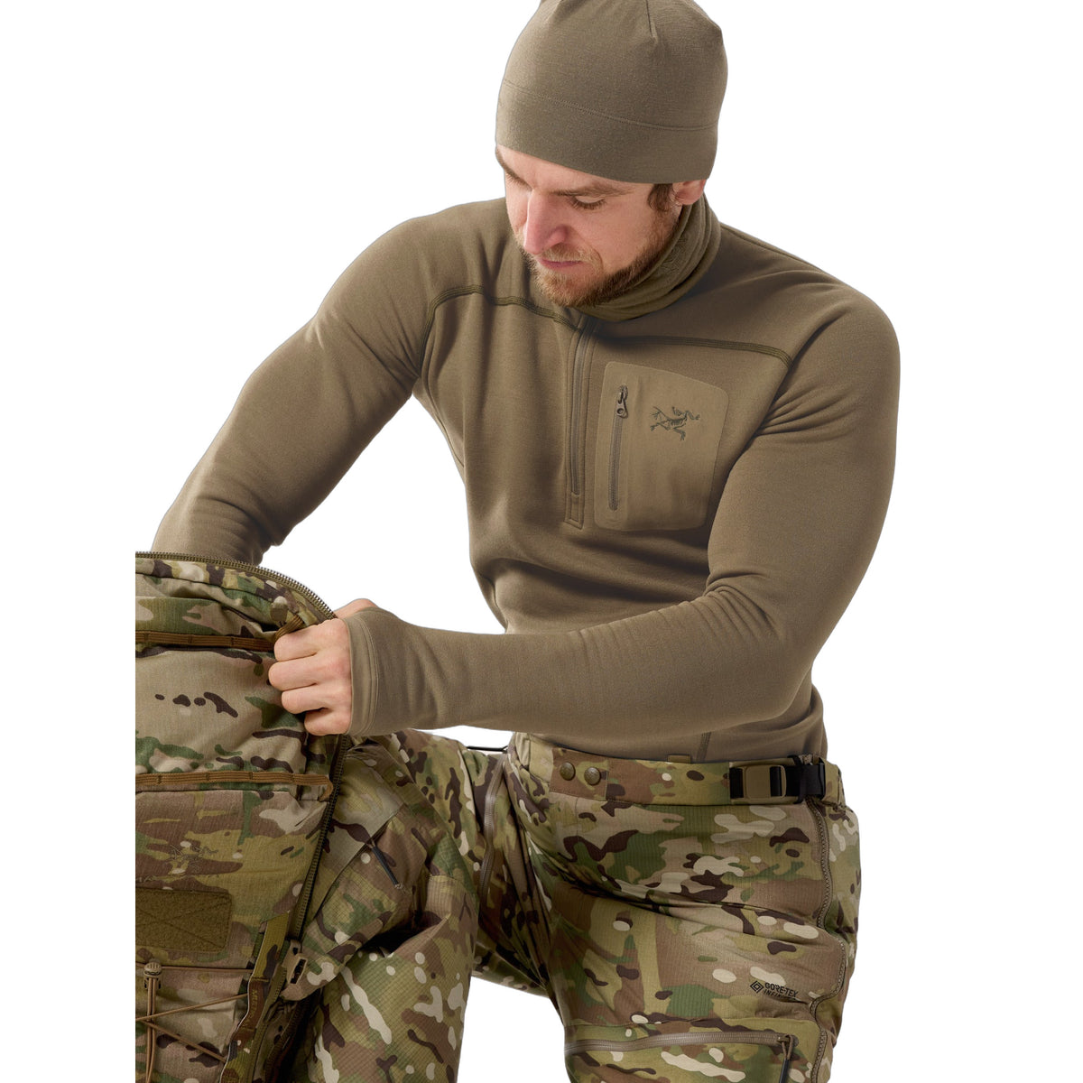 Cold WX Zip Neck SV Crocodile Hover