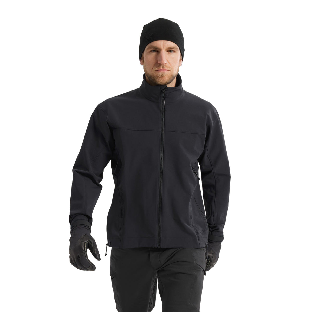 Patrol Jacket AR Black Front View