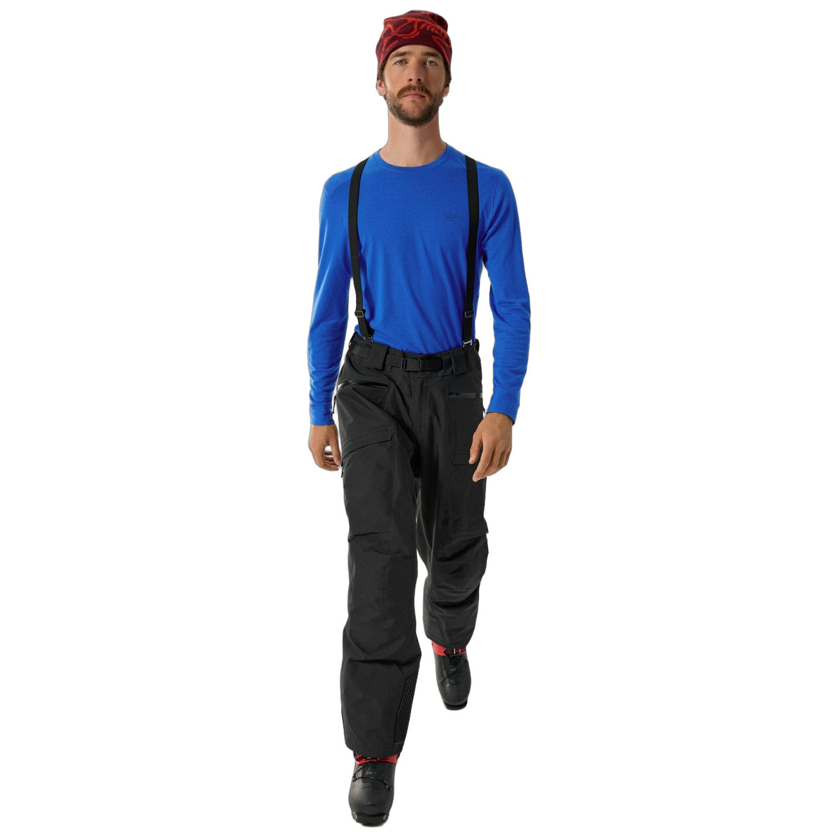 Ski Guide Pant Black Front View