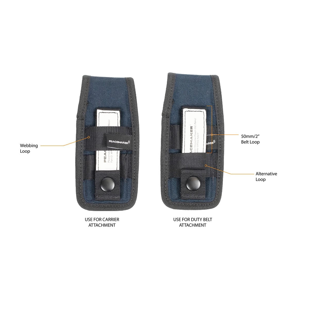 Peacemaker Glock 17 Magazine Pouch 002 (MOLLE/Belt) - Broad Arrow Tactical