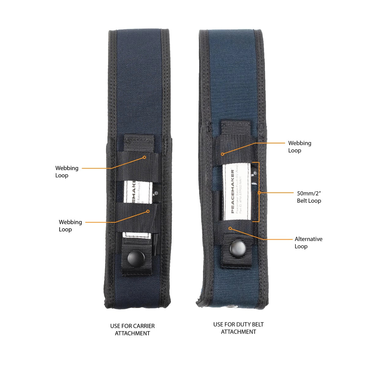 Peacemaker ASP Baton Pouch 002 (MOLLE/Belt) - Broad Arrow Tactical