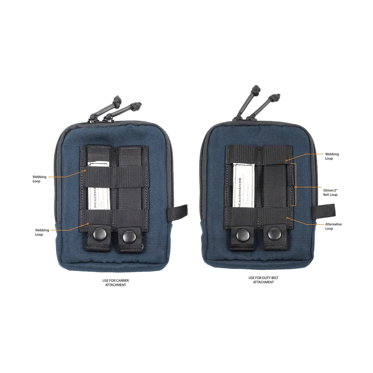 Peacemaker General Purpose Administration Pouch 002 (MOLLE/Belt) - Broad Arrow Tactical