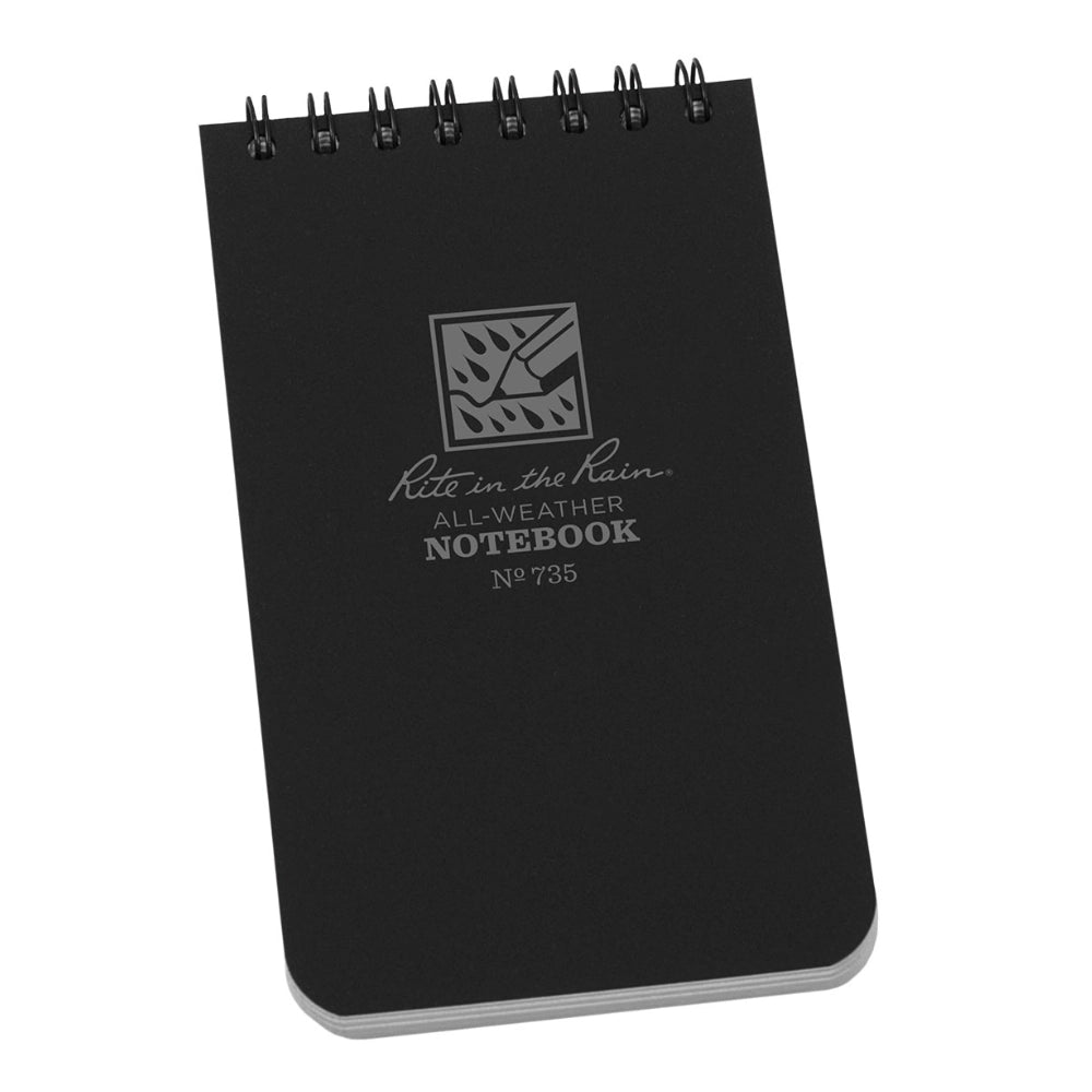 Rite in the Rain Top Spiral 3 X 5 Polydura Notebook - Universal - Broad Arrow Tactical