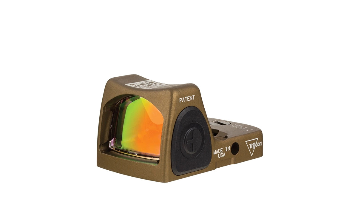 Trijicon RMR HRS Type 2 Red Dot Sight 3.25 MOA Red Dot, Adjustable LED