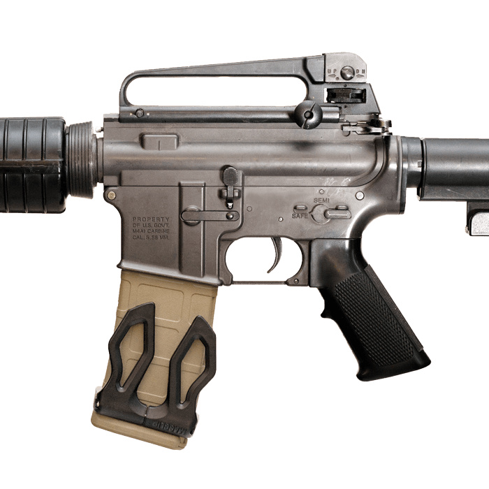 Does not interfere with magwell