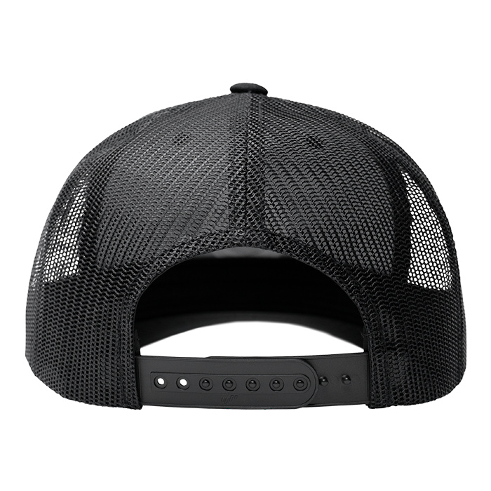 CP Logo Trucker Hat Black/ White Back