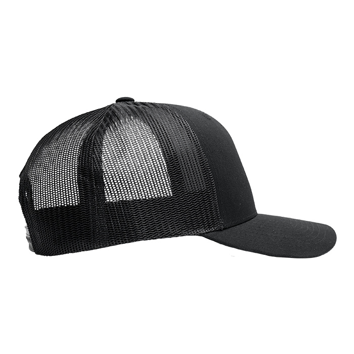 CP Logo Trucker Hat Black/ White Side