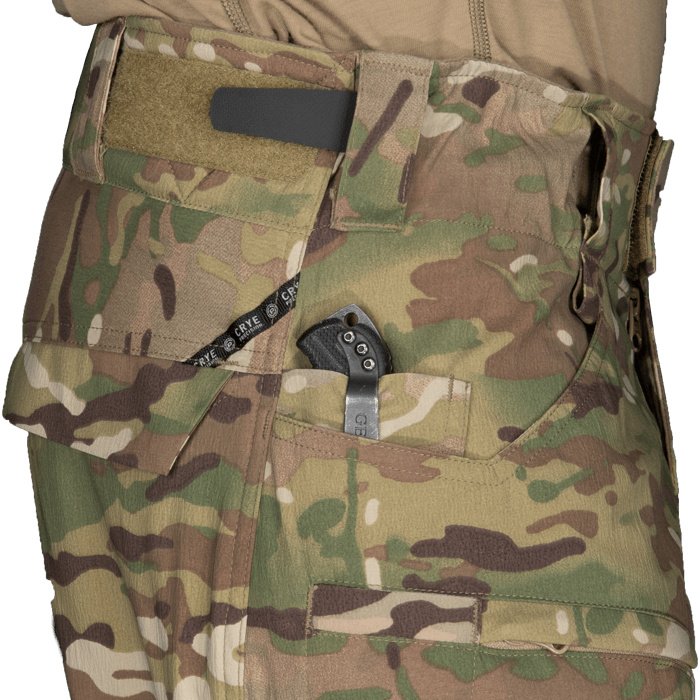 Dedicated knife pocket