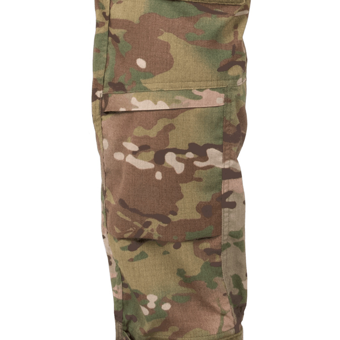 Set in calf pocket with expansion p