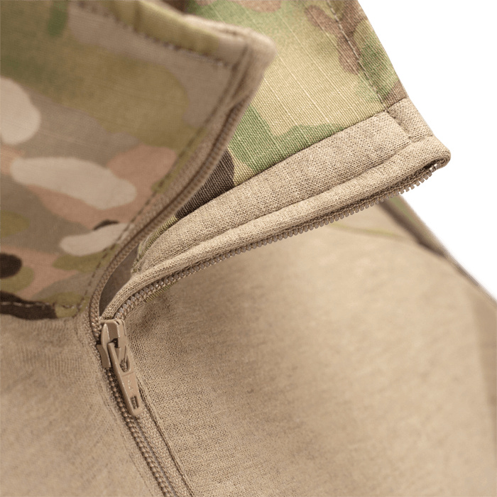 COMFORT PLACKET BEHIND ZIPPER