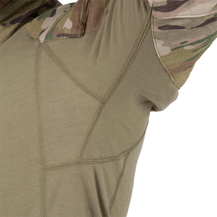 Underarm panels with enhanced mobility