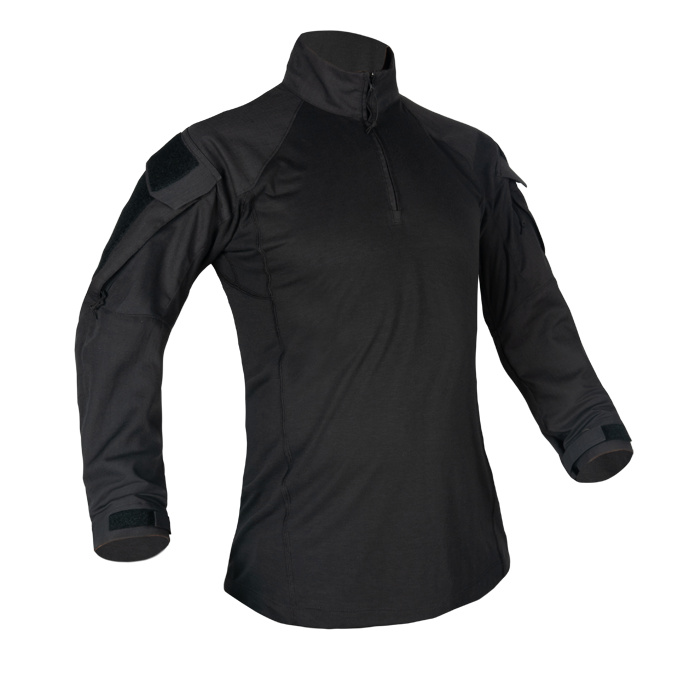 G4 AVIATION COMBAT SHIRT - BLACK - FRONT