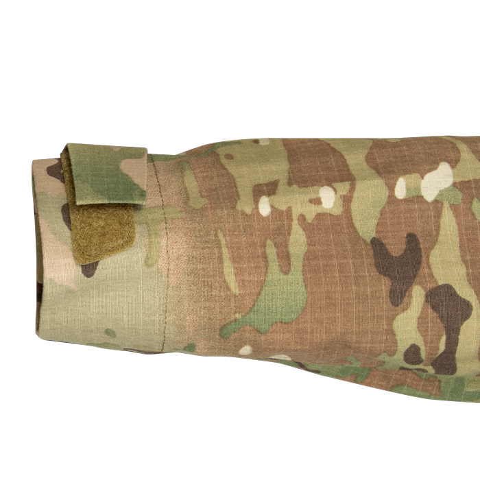 VELCRO tab closure at cuffs