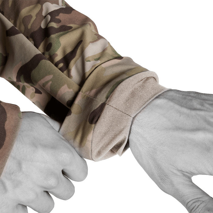 Stretch sleeve cuffs