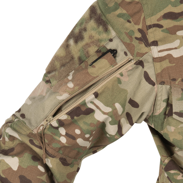 Set in shoulder pocket