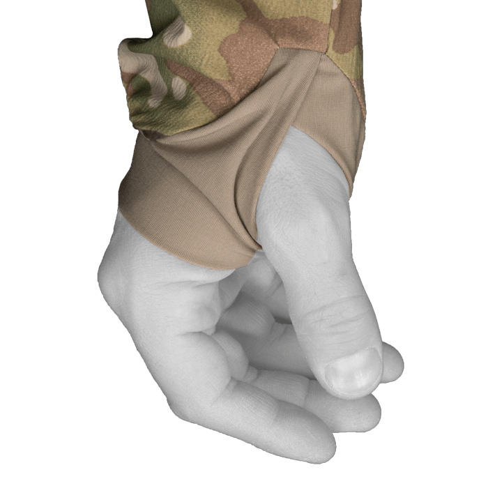 Thumb loop cuffs