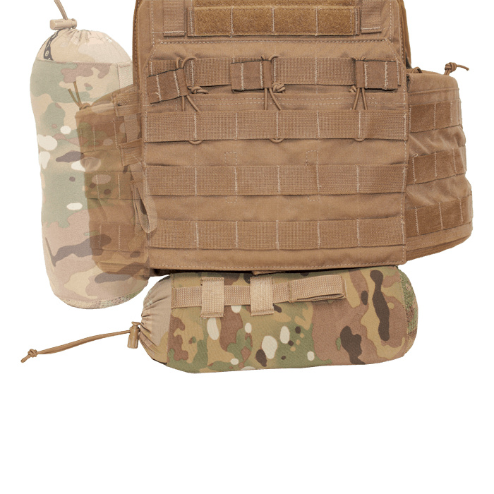 04 Various mounting options via VELCRO® brand tab or webbing loops