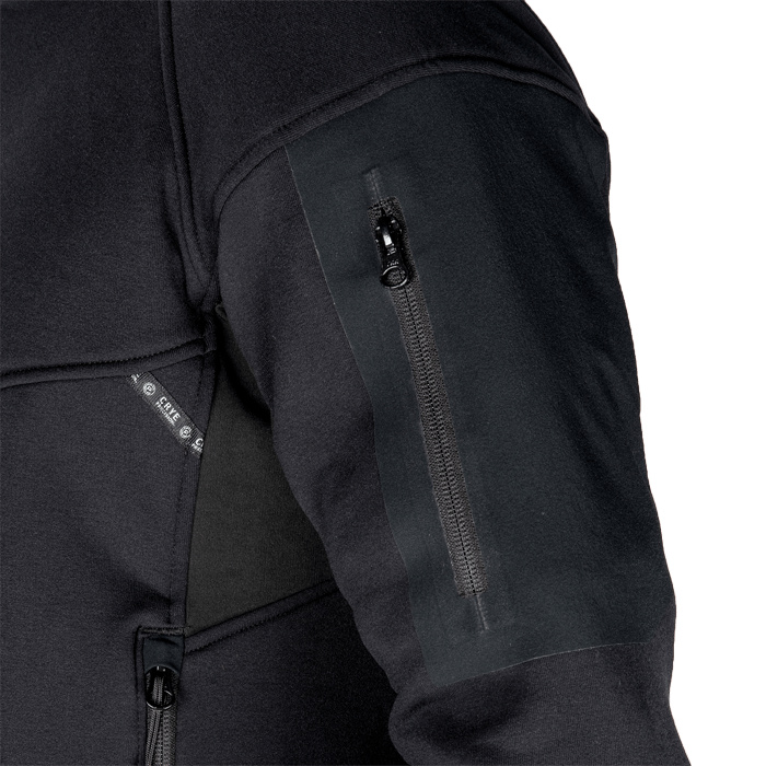 LOW PROFILE BONDED ZIPPER POCKET