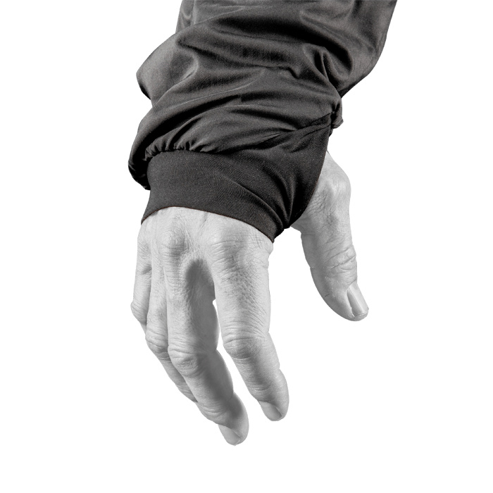 Intergrated thumb loops