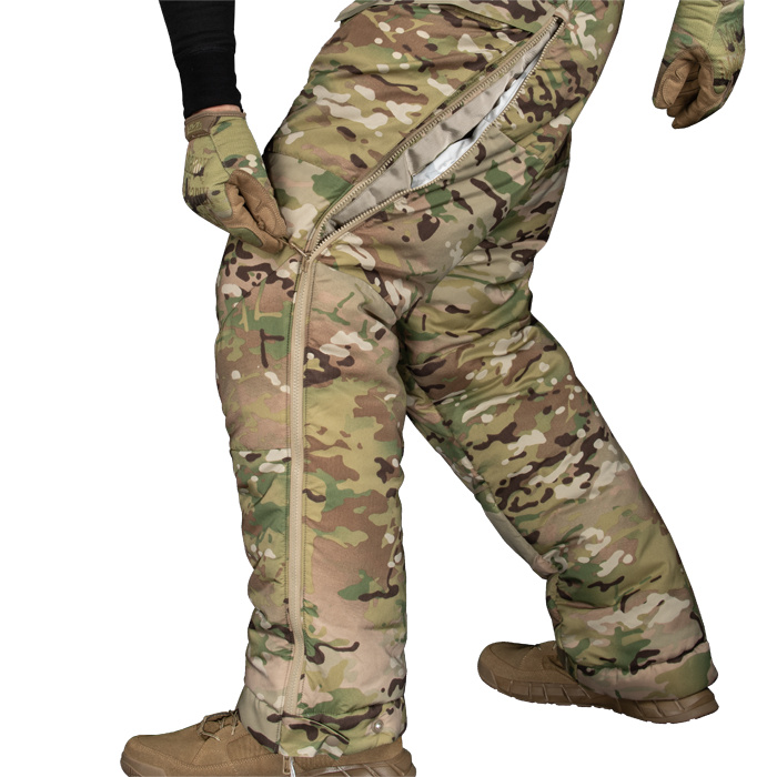 3/4 leg zipper