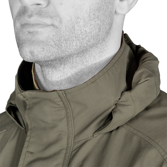 Roll-up hood