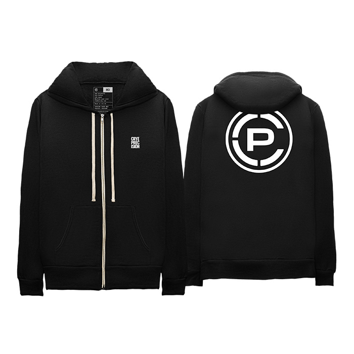 Justified Hoodie Black Front and Back