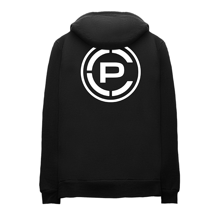 Justified Hoodie Crewneck Black Back