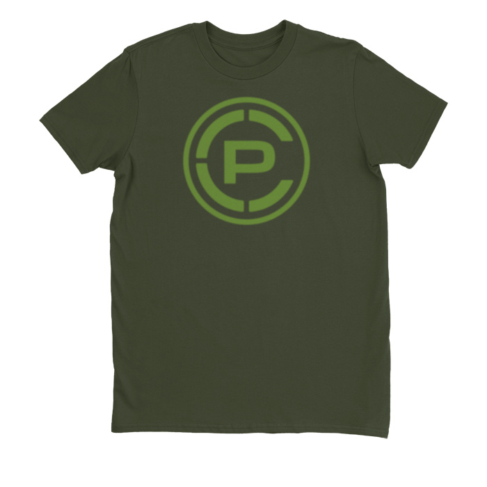 Motion Tee Olive front