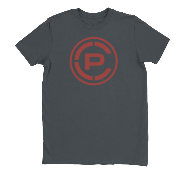 Motion Tee Asphalt front
