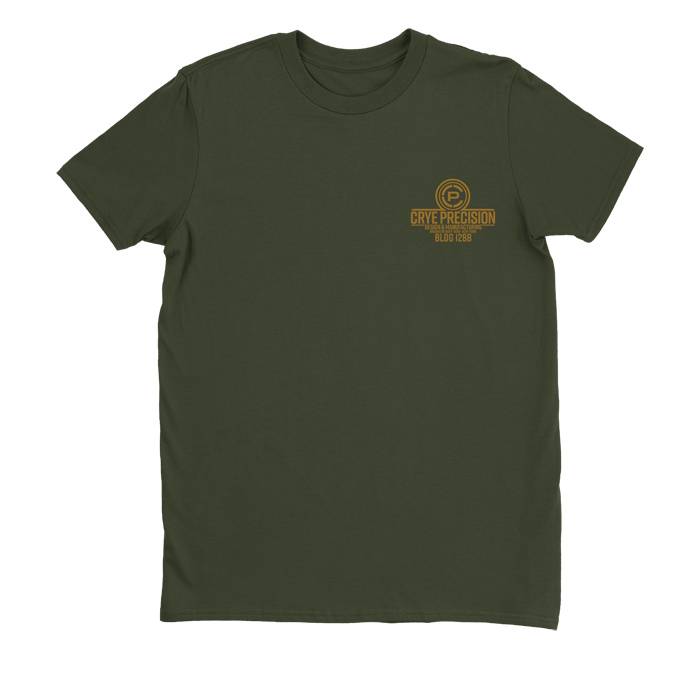 Bldg 128B Tee Olive front