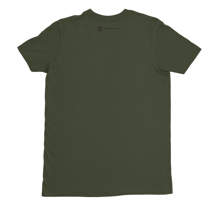Serve Tee Olive back