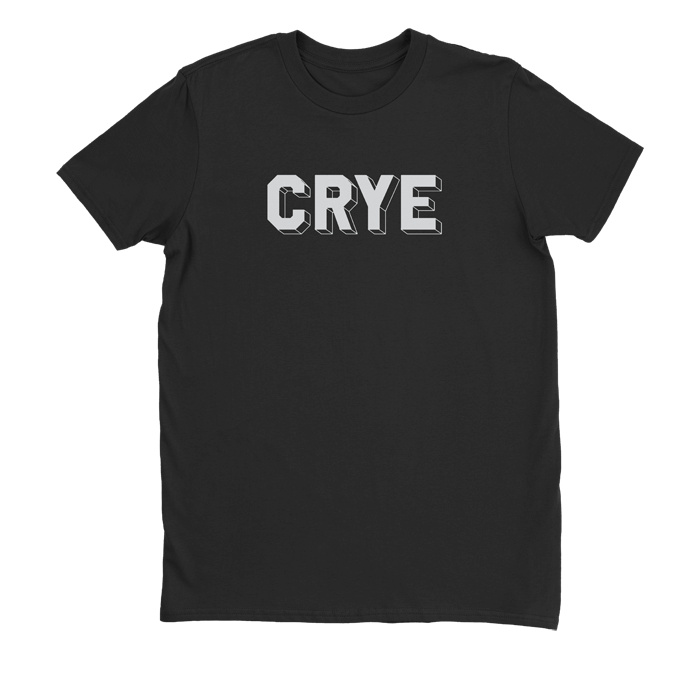 Blocks Tee Black front