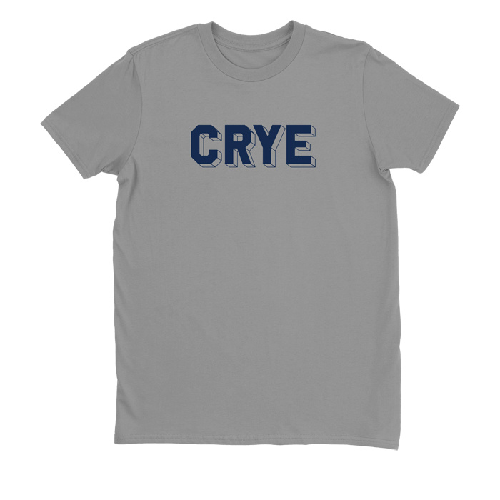 Blocks Tee Slate front
