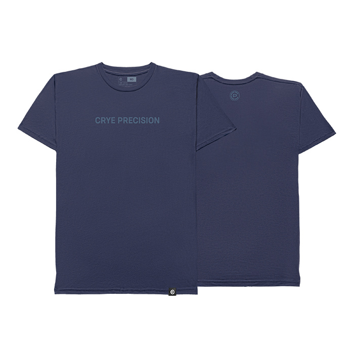 Signature Tee Navy Front and Back