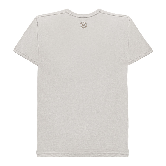 Nameplate Tee Natural Back