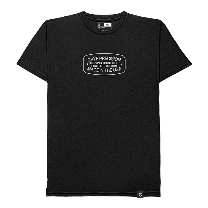 Nameplate Tee Black Front