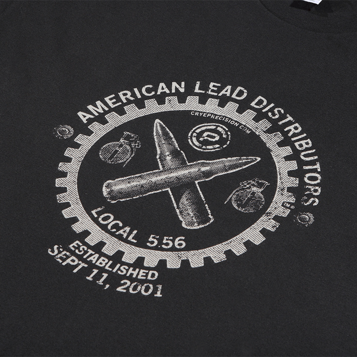 Lead Union Tee black close up