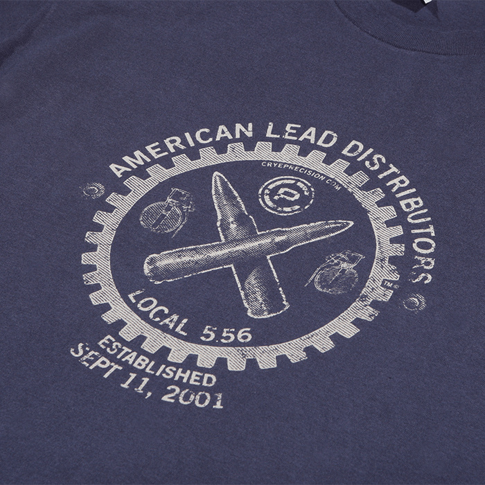 Lead Union Tee navy close up