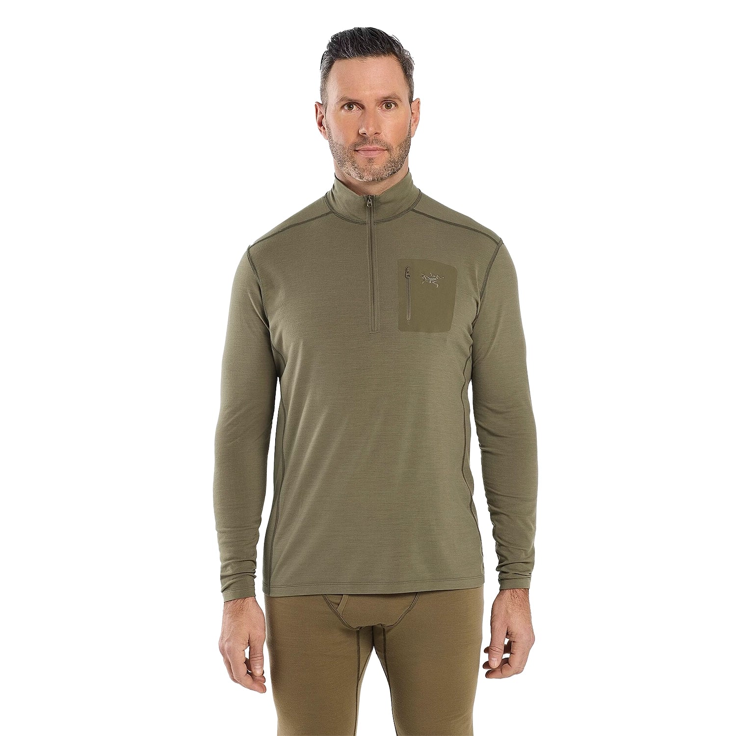 Arc'teryx LEAF Cold WX Zip Neck AR Wool Men's - Broad Arrow Tactical