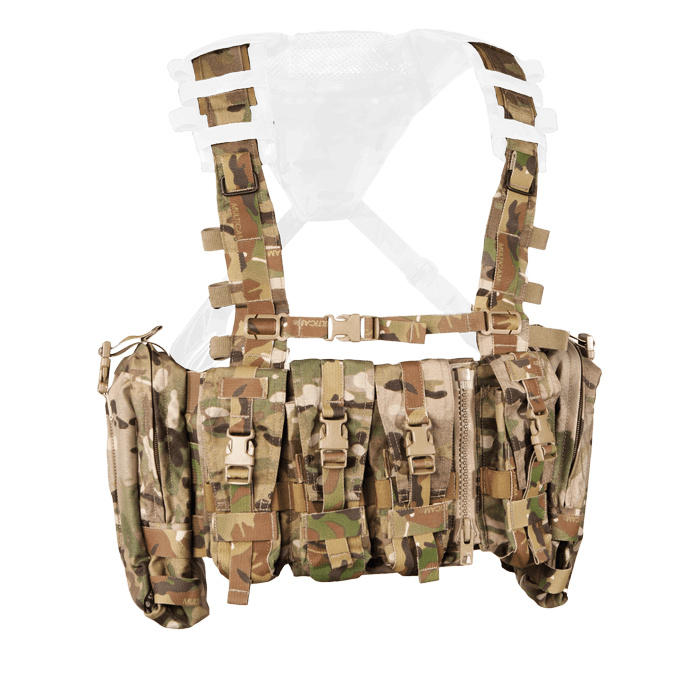 AVS Detachable Chest Rig MultiCam front