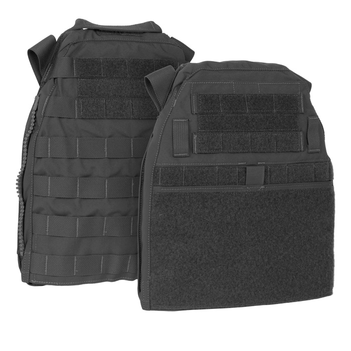 AVS Swimmer Cut Plate Pouch Set MultiCam back
