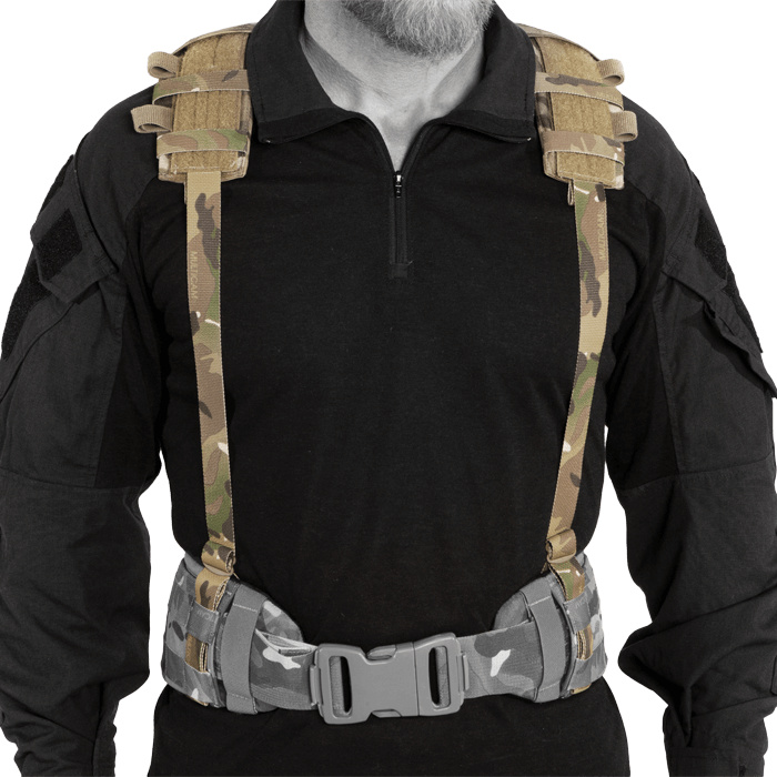 Connected to belt front