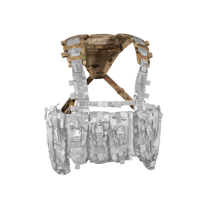 Attached to AVS Chest Rig front