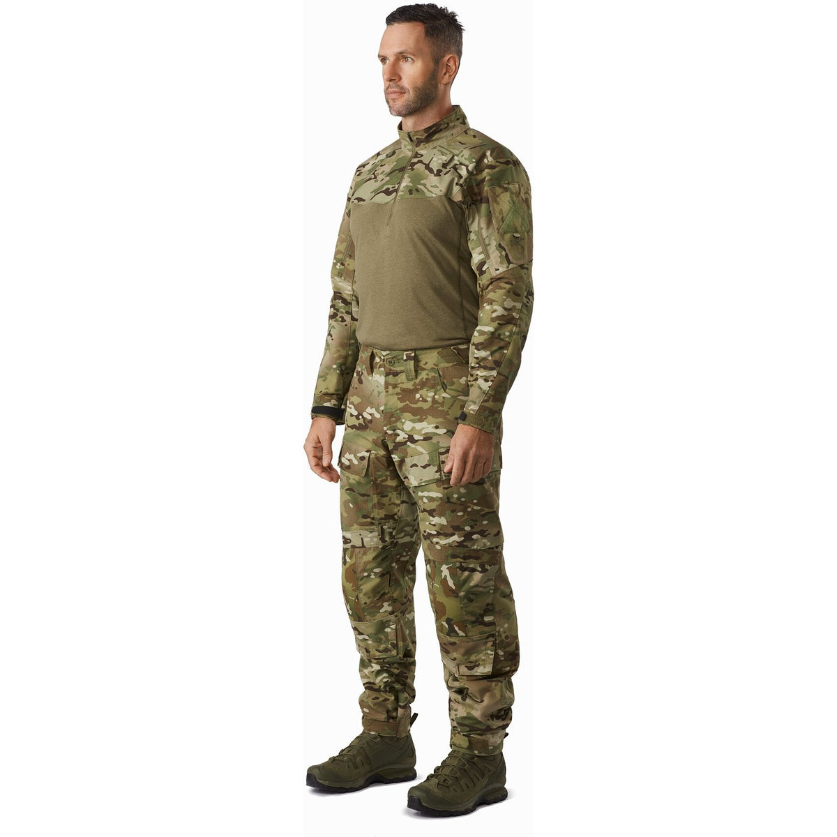 Assault Shirt AR MultiCam Gen 2 Multicam Full Side View