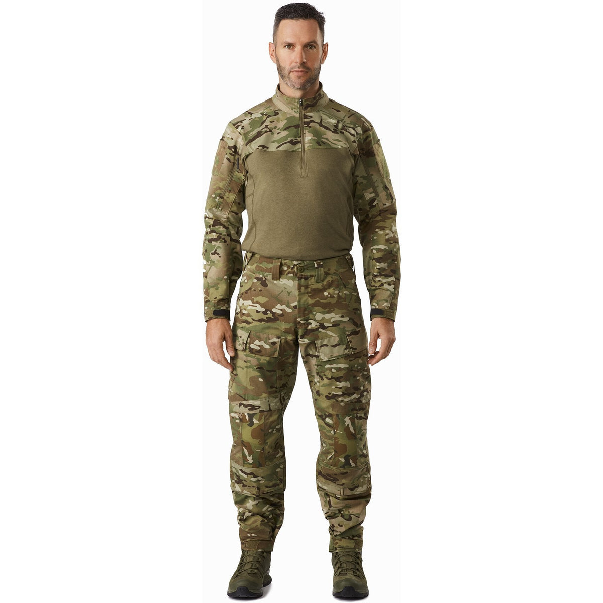 Assault Shirt AR MultiCam Gen 2 Multicam Full View