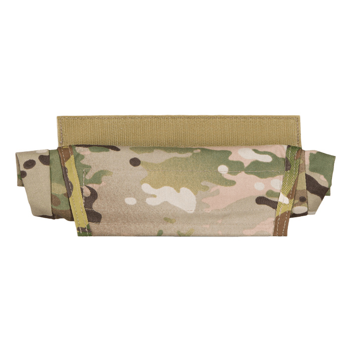 Rollup Dump Pouch MultiCam rolled up front