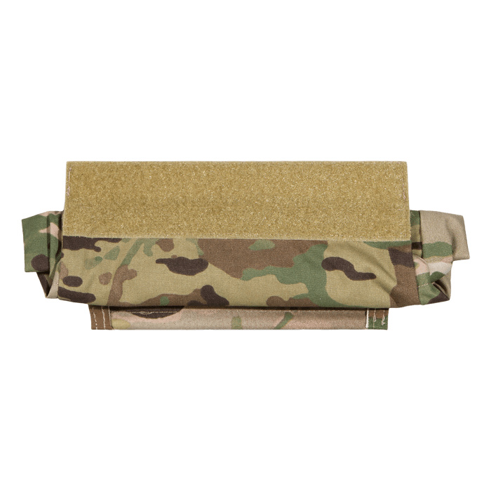 Rollup Dump Pouch MultiCam rolled up back