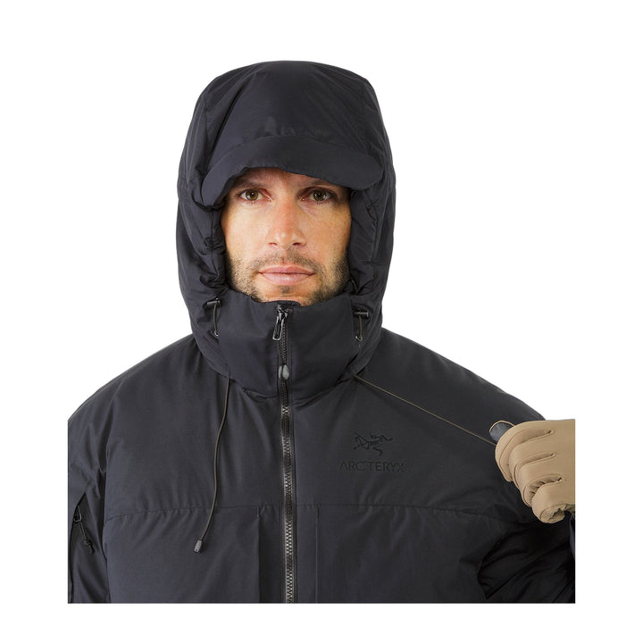 Cold WX Jacket SV Black Front Hood Adjuster